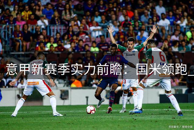 意甲新赛季实力前瞻：国米领跑 紫百合或成惊喜
